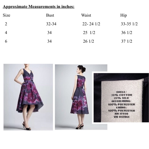 Neiman Marcus Lela Rose-NWT without belt - Picture 4 of 7